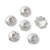 Rack Plating Brass Bead Cap KK-C020-09S-4