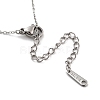 201 Stainless Steel Cable Chain Necklaces NJEW-L124-007P-3