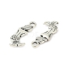 Tibetan Style Alloy Mermaid Pendants TIBEP-5402-AS-LF-3
