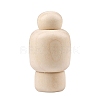 Unfinished Wooden Peg Dolls WOCR-PW0003-72G-1