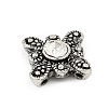 Alloy Rhinestone Beads FIND-A049-04AS-01-2
