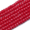 Opaque Glass Beads Strands X-GLAA-R200-B10-1