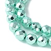 Electroplated Synthetic Non-magnetic Hematite Beads Strands G-B132-B01-01E-3