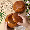 Resin Empty Boxes with Lid for Chinese Go CON-WH0092-95-3