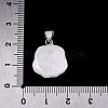 Natural Quartz Crystal Carved Pendants G-Q608-01A-4