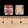 Acrylic European Beads MACR-I042-01Z-3