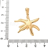 304 Stainless Steel Pendants STAS-Q349-01D-G-3
