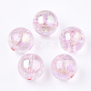 Transparent Acrylic Beads TACR-T006-01A-09-1