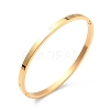 3Pcs 3 Color Ion Plating(IP) 304 Stainless Steel 12 Constellations Bangles for Women BJEW-B055-03-3