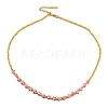 Synthetic Imperial Jasper Beaded Necklaces NJEW-P311-04C-G-1