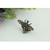 Zinc Alloy Twist Bag Lock Purse Catch Clasps PURS-PW0001-056BAB-1