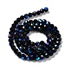 Opaque Glass Beads Strands EGLA-A035-P6mm-L18-2