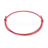 Eco-Friendly Korean Waxed Polyester Cord Bracelet Making BJEW-JB04256-06-3