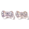 UV Plating Luminous Transparent Acrylic Beads OACR-P010-08D-2