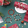 SUNNYCLUE DIY Christmas Bracelet Making Kit DIY-SC0021-67-4