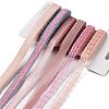 18 Yards 6 Styles Polyester Ribbon SRIB-C001-C03-1