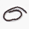 Natural Red Tiger Eye Beads Strands G-C076-4mm-1D-2