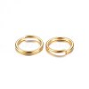 304 Stainless Steel Open Jump Rings STAS-O098-01G-08-2