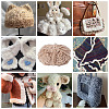 Super Bulky Faux Mink Fur Polyester Yarn YCOR-TAC0001-02C-6