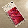 12 Skeins 12 Colors 6-Ply Polycotton(Polyester Cotton) Embroidery Floss PW22063000220-1