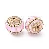 Handmade Resin Indonesia Round Beads IPDL-P005-20KCG-01-2
