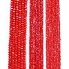 Electroplate Glass Beads Strands EGLA-A044-P2mm-A22-2