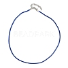 Braided Waxed Cotton Cord Necklace Making MAK-YWC0001-01P-M1-4