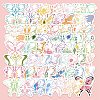 PVC Self Adhesive Butterfly Sticker Labels STIC-PW0015-13-1