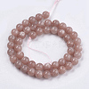 Natural Sunstone Beads Strands LS-G-J157-8mm-07-4