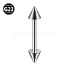 G23 Stainless Steel Piercing Nipple Rings WG59E6A-06-1