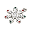 Christmas Theme Alloy Enamel Pendants ENAM-Z020-02F-2