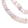 Gradient Color Electroplate Glass Bead Strands GLAA-E042-02E-3