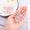 Transparent Clear Acrylic Beads MACR-YW0001-23A-5
