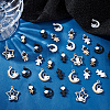   32Pcs 8 Style Alloy Enamel Pendants FIND-PH0006-25-4