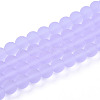 Transparent Glass Beads Strands GLAA-T032-T8mm-MD01-1