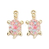 Alloy Enamel Pendants FIND-E031-01LG-03-2