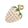 304 Stainless Steel Enamel Pendants STAS-P402-02A-02-2