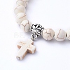 Stretch Charm Bracelets BJEW-JB05234-04-2