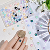 240Pcs 3 Colors Opaque Resin Beads RESI-PA0001-16-3