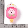 Ice Cream with Fruit PVC Plastic Pendants KY-S172-11B-3