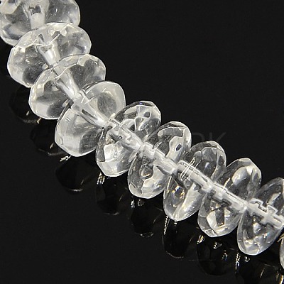 Synthetic Quartz Crystal Beads Strands G-F086-C-01-1