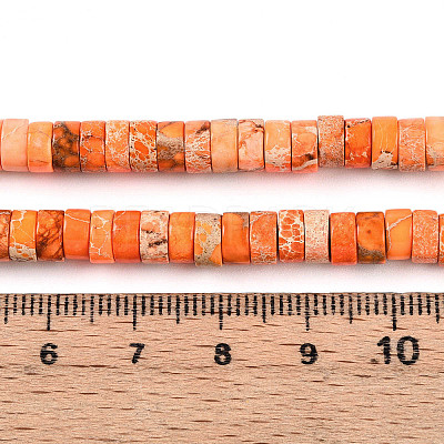 Natural Imperial Jasper Beads Strands G-N344-41A-1