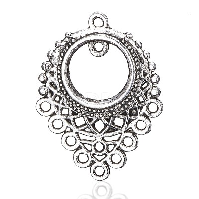 Tibetan Style Alloy Chandelier Component Links TIBE-A006-022AS-1