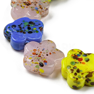 Handmade Lampwork Beads Strands LAMP-R145-08-1