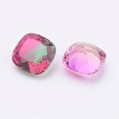 Pointed Back K9 Glass Rhinestone Cabochons RGLA-P018-03-10mm-1