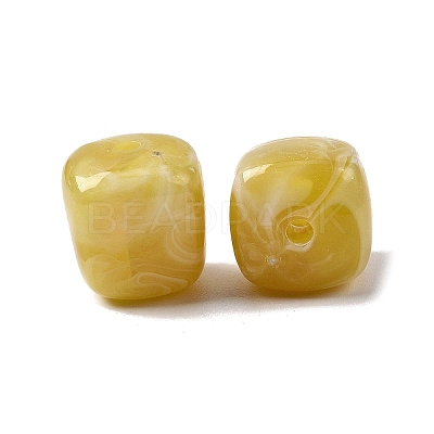 Opaque Acrylic Beads OACR-D320-01E-1