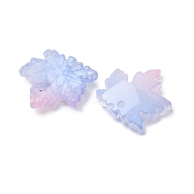 Two Tone Transparency Glass Pendants GLAA-T025-80F-1