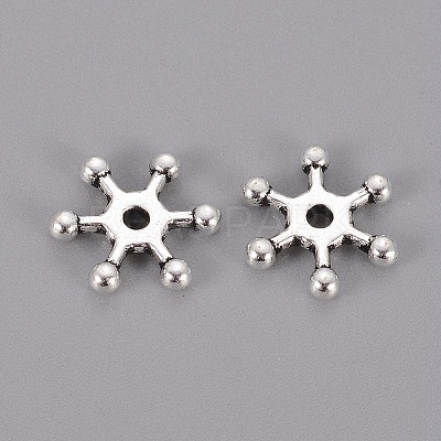 Tibetan Style Alloy Spacer Beads X-LFH20044Y-1