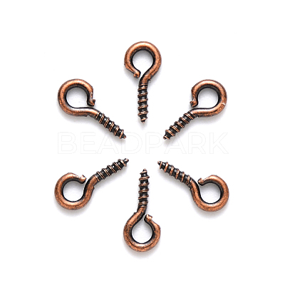 Iron Screw Eye Pin Peg Bails X-IFIN-E561Y-R-1
