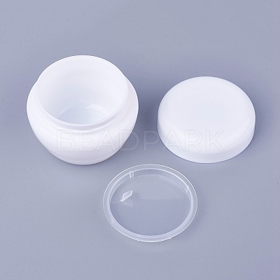 30g PP Plastic Refillable Cream Jar LS-MRMJ-WH0046-A01-1